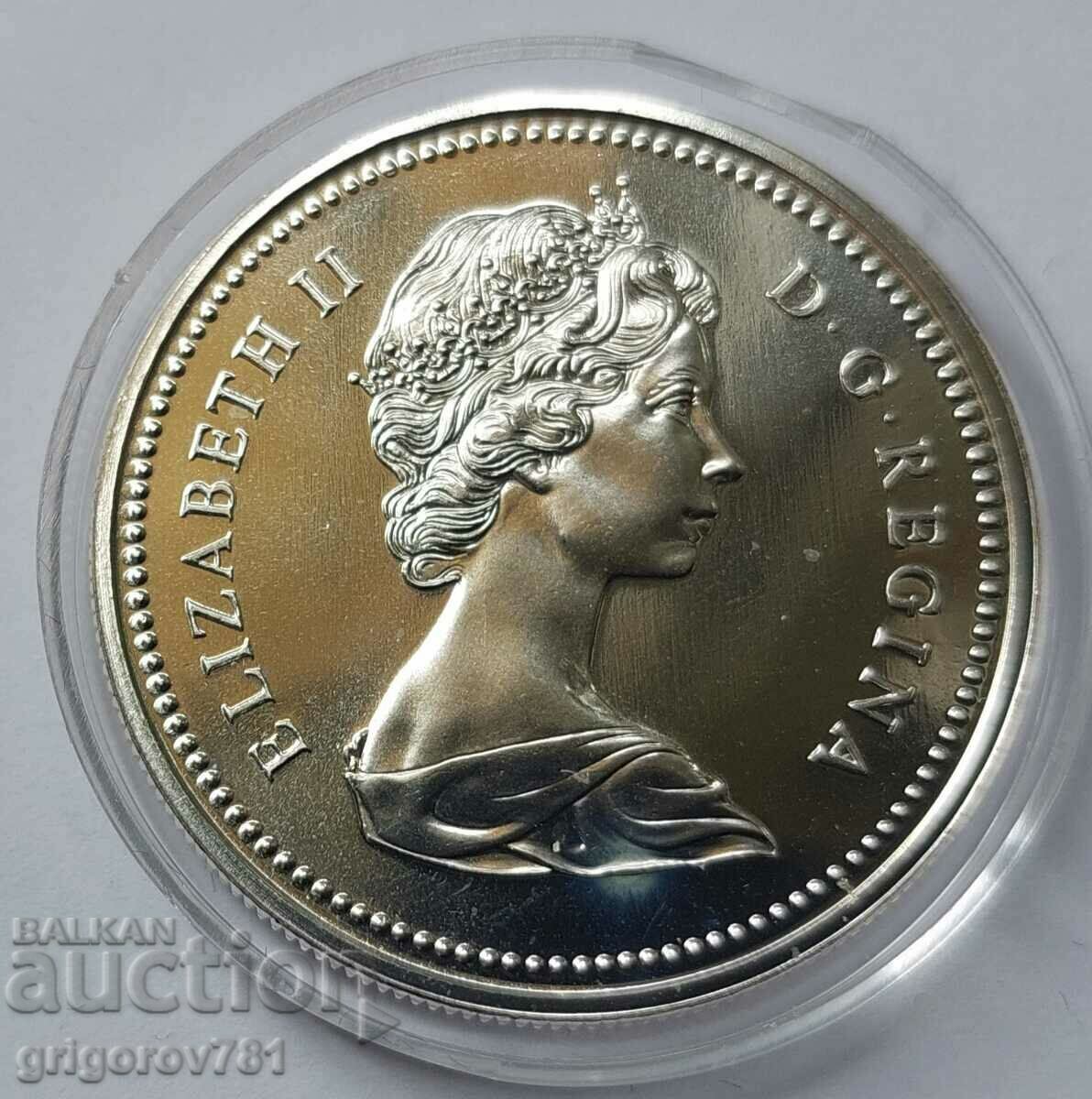 Ασημένιο 1 δολάριο Καναδάς 1974 - ασημένιο νόμισμα με τιμή € 28.12 | 55.00 BGN