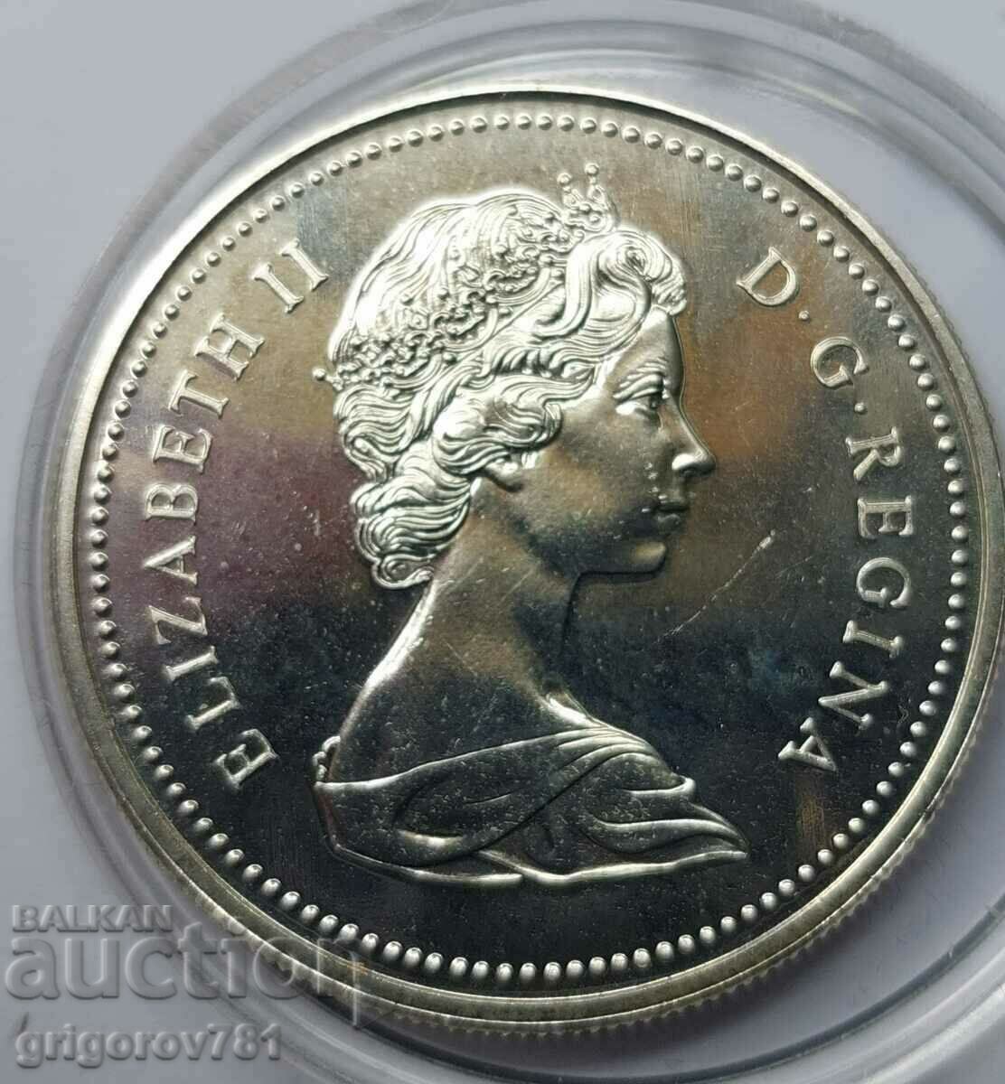 1 долар сребро Канада 1973  -  сребърна монета с цена € 28.12 | 55.00 лв.