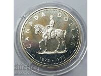 Ασημένιο 1 δολάριο Καναδάς 1973 - ασημένιο νόμισμα