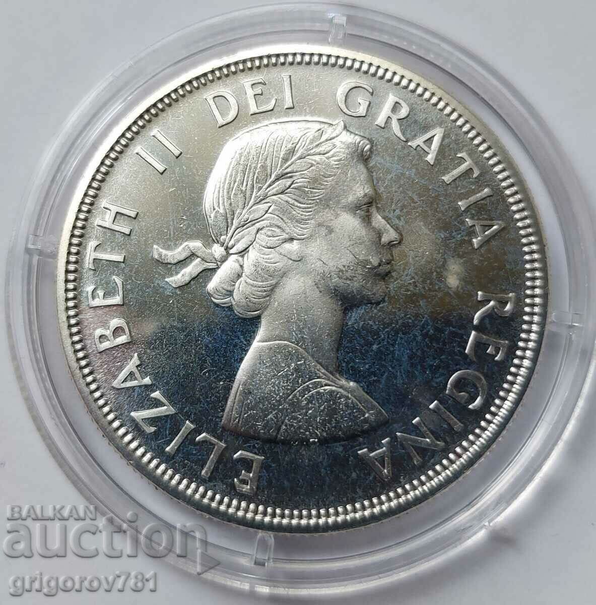 1 долар сребро Канада 1964 -  сребърна монета с цена € 33.23 | 64.99 лв.