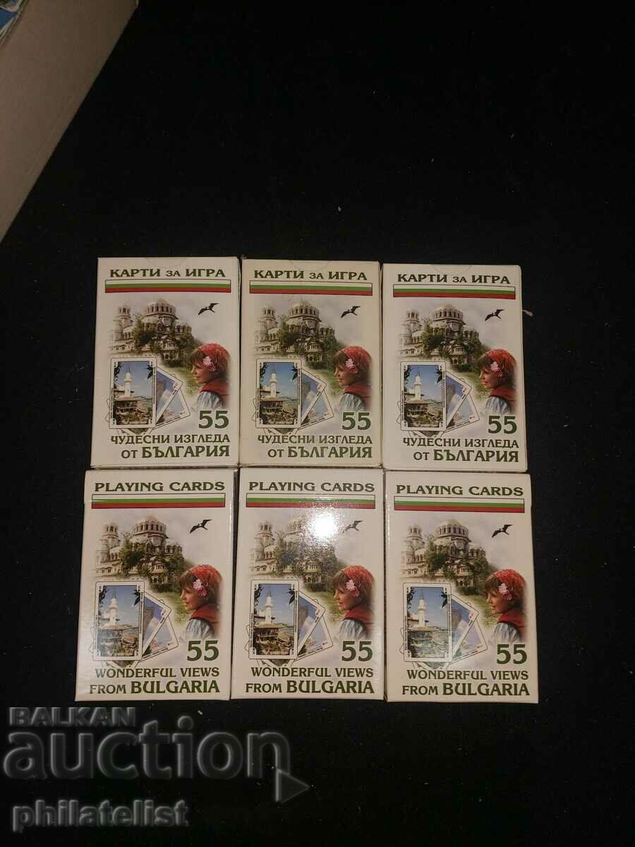 Playing cards - 55 wonderful views from Bulgaria with price 3.75 BGN | € 1.92 Playing cards - 55 wonderful views from Bulgaria with price 3.75 BGN | € 1.92