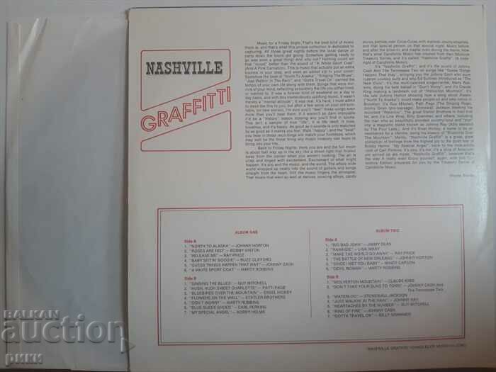 Nashville Graffitti 1975 2LP Country with price 24.00 BGN | € 12.27 Nashville Graffitti 1975 2LP Country with price 24.00 BGN | € 12.27