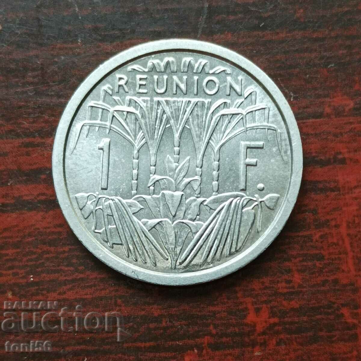 Reunion 1 franc 1964 UNC