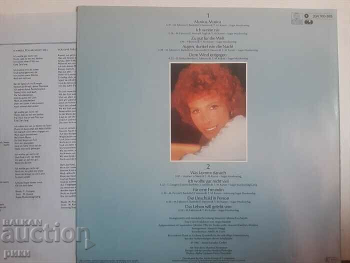 Ornella Vanoni ‎– Licht Und Schatten 1982 με τιμή 29.00 BGN | € 14.83