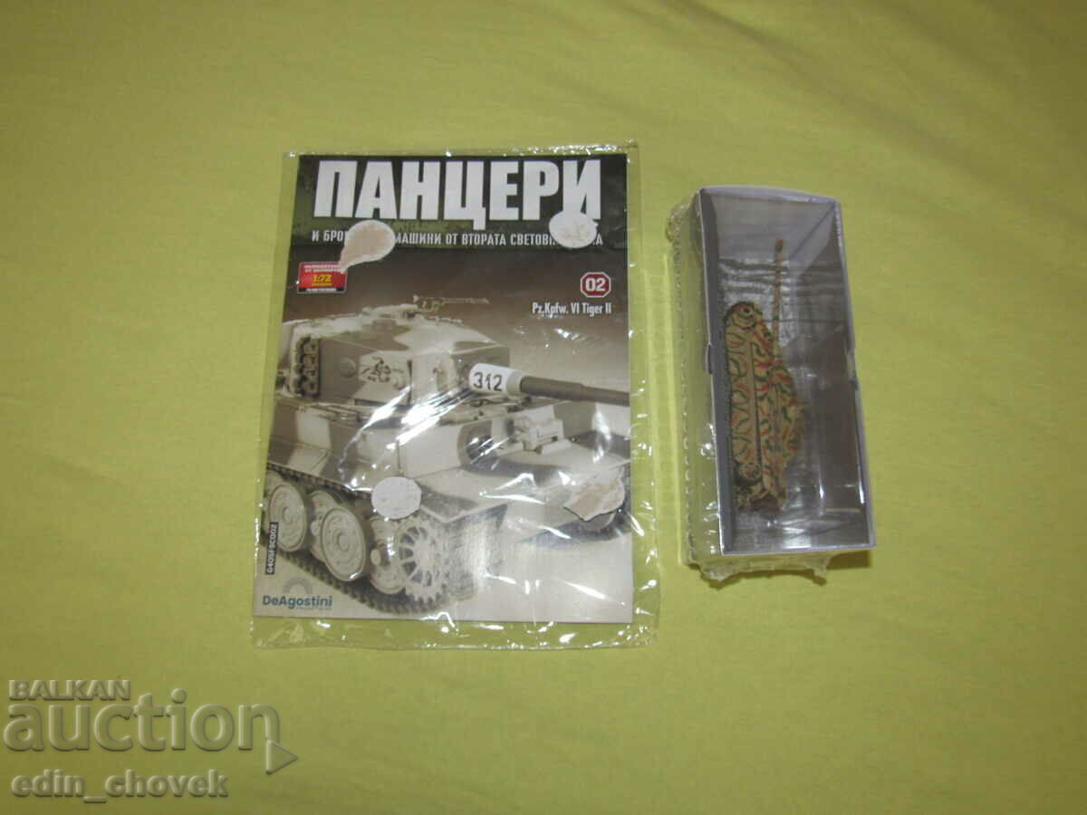 1/72 Deagostini Tanks number 2. New