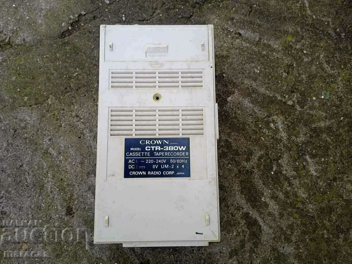 Auction  An old cassette player