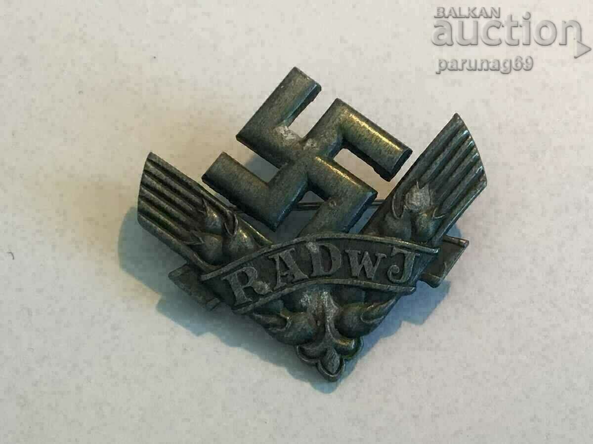 Germania Al Treilea Reich - Insigna RADwJ 1941