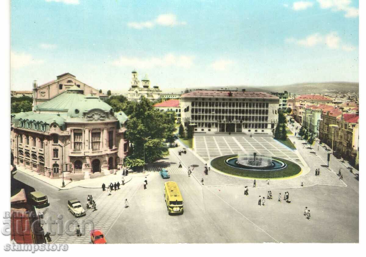 Varna - The Theater and the National Theater - 1960