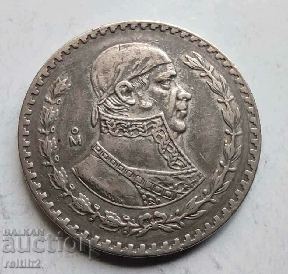 Auction 1 peso silver Mexico 1961 Auction 1 peso silver Mexico 1961