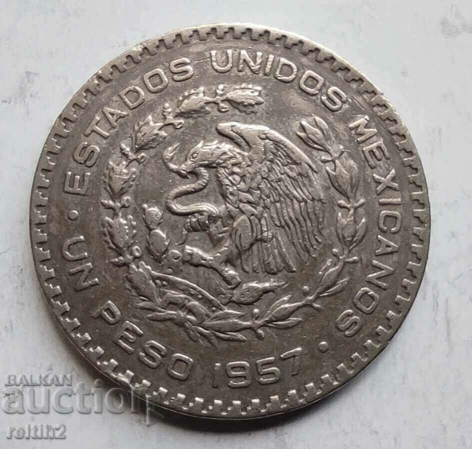 1 peso silver Mexico 1961 - 5 1 peso silver Mexico 1961 - 5