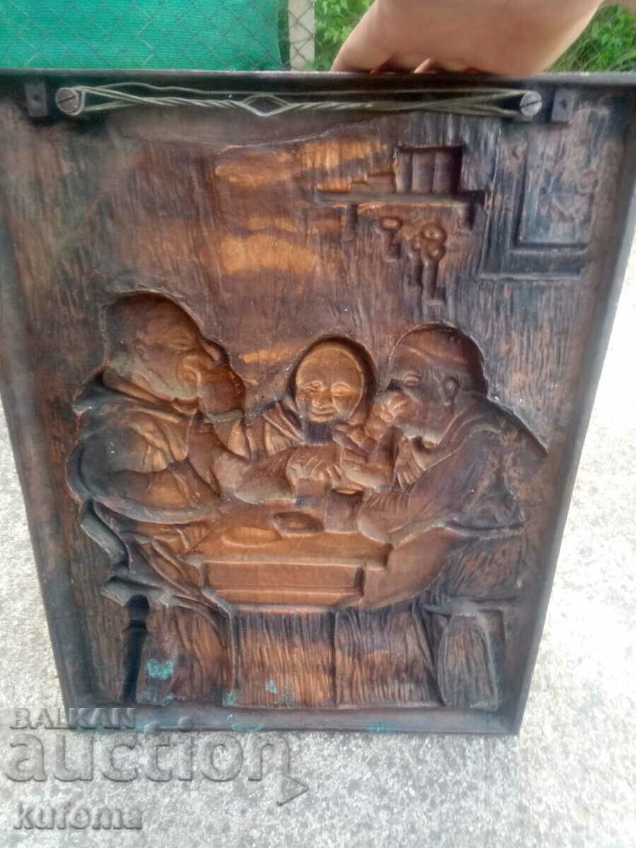 Ανάγλυφη ζωγραφική από μασίφ χαλκό 4,1 κιλά - 5 Ανάγλυφη ζωγραφική από μασίφ χαλκό 4,1 κιλά - 5