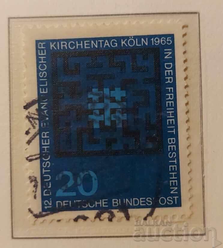 Σφραγίδα επετείου/θρησκείας Γερμανίας 1965