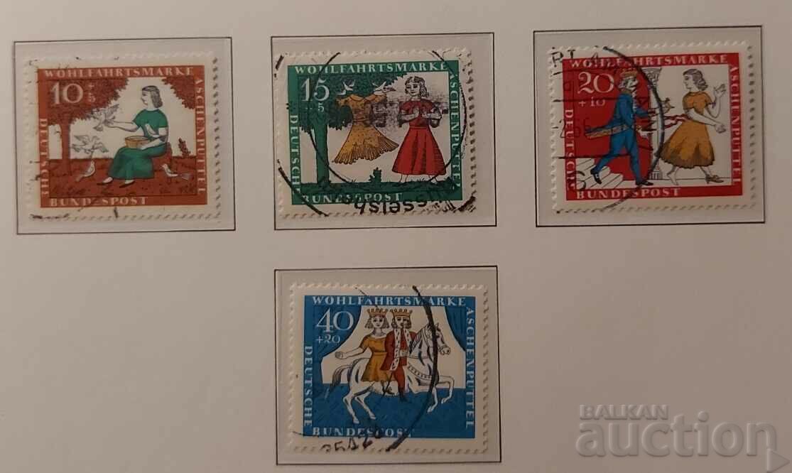 Germany 1965 Tales/Birds/Horses Stamp