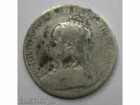 9 piaștri argint Cipru 1901 - monedă de argint rară #4
