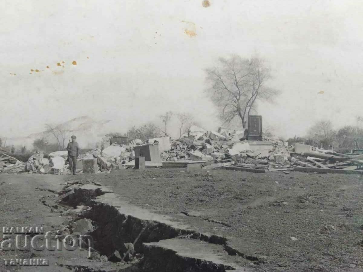 Terrible earthquake in Plovdiv in 1928