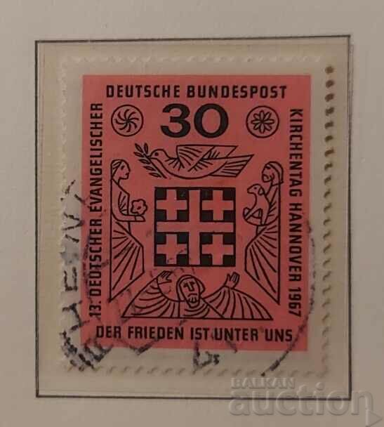 Germany 1967 Religion/Birds Stamp