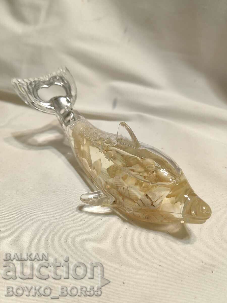 Old Bulgarian Social Opener Dolphin with price 15.00 BGN | € 7.67