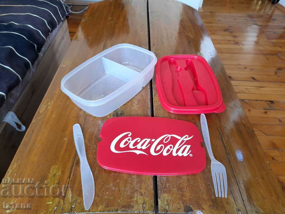 Delivery of Coca Cola food box, Coca Cola Delivery of Coca Cola food box, Coca Cola