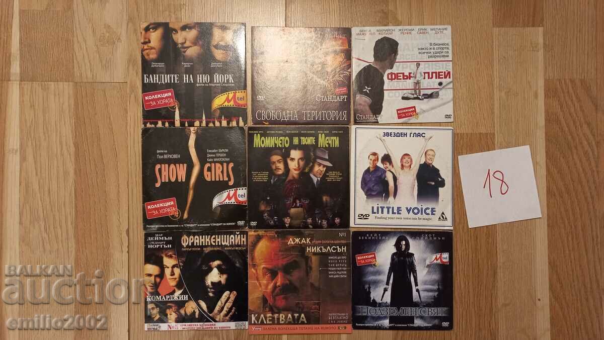 DVD DVD movies 9pcs 18