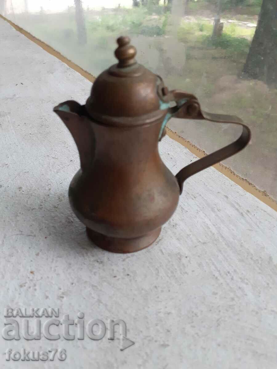 Μικρός χάλκινος βραστήρας βραστήρας χάλκινο δοχείο με τιμή 34.00 BGN | € 17.38 Μικρός χάλκινος βραστήρας βραστήρας χάλκινο δοχείο με τιμή 34.00 BGN | € 17.38