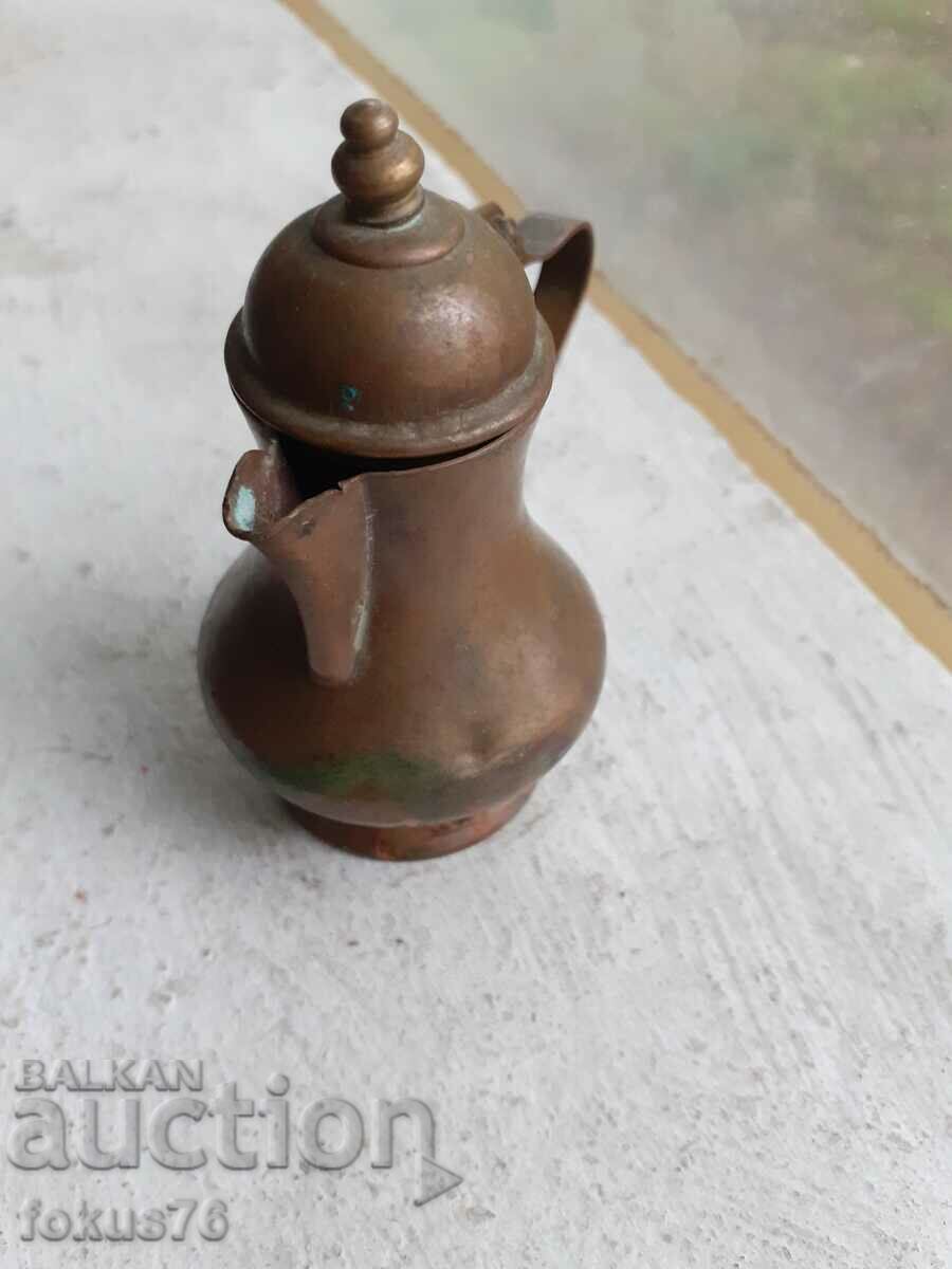 Δημοπρασία Μικρός χάλκινος βραστήρας βραστήρας χάλκινο δοχείο Δημοπρασία Μικρός χάλκινος βραστήρας βραστήρας χάλκινο δοχείο