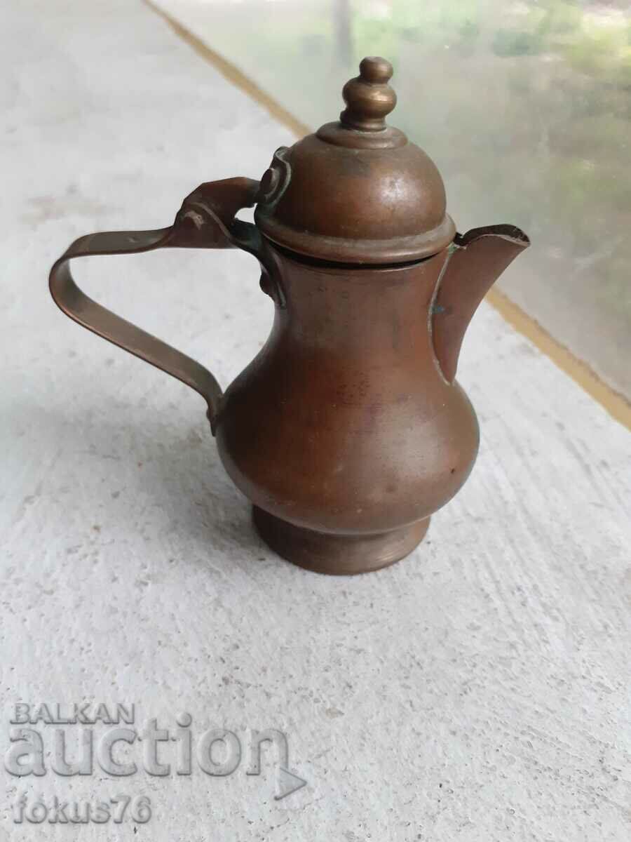 Fierbător mic de cupru ceainic fierbător vas de cupru