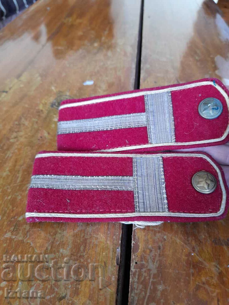 Old Police Epaulets with price 20.00 BGN | € 10.23 Old Police Epaulets with price 20.00 BGN | € 10.23