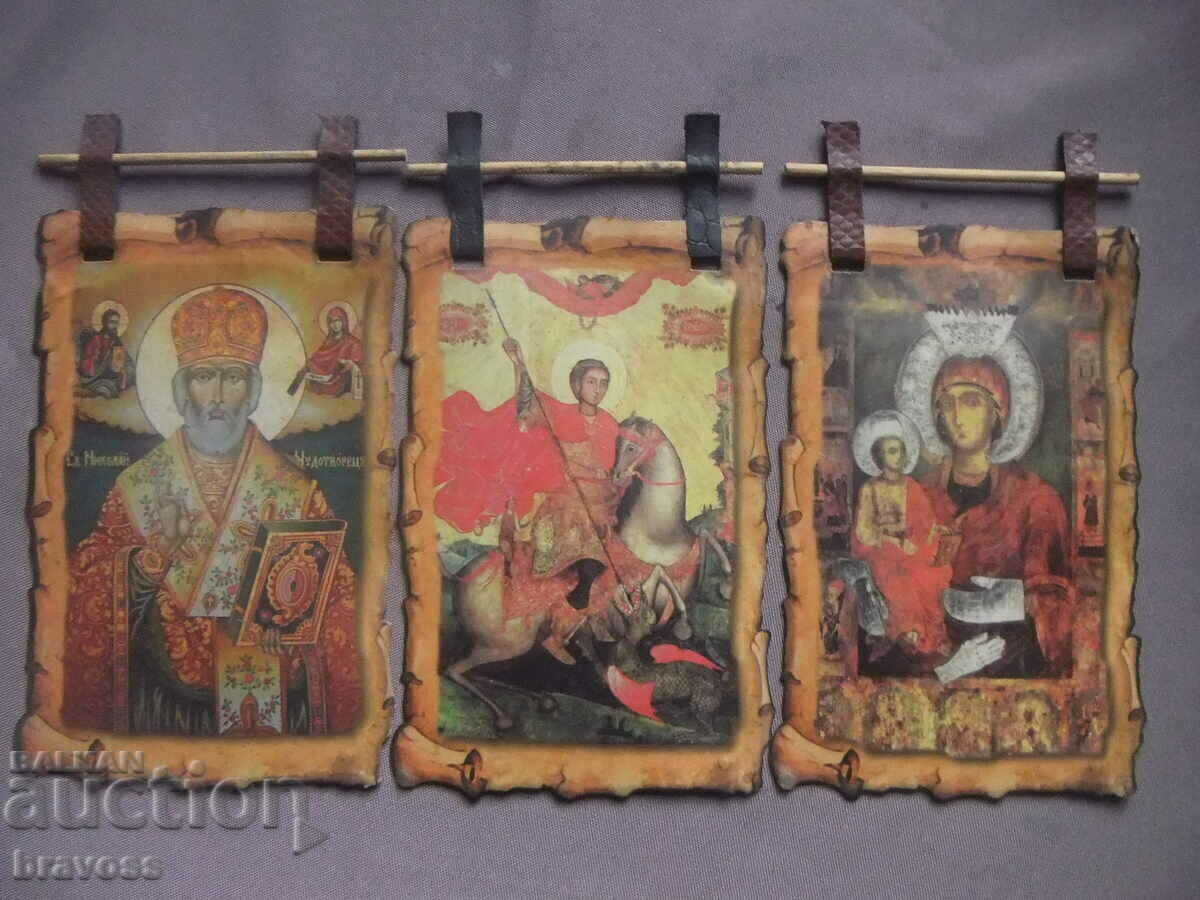 Icons - 3 souvenirs - Greece with price 14.99 BGN | € 7.66