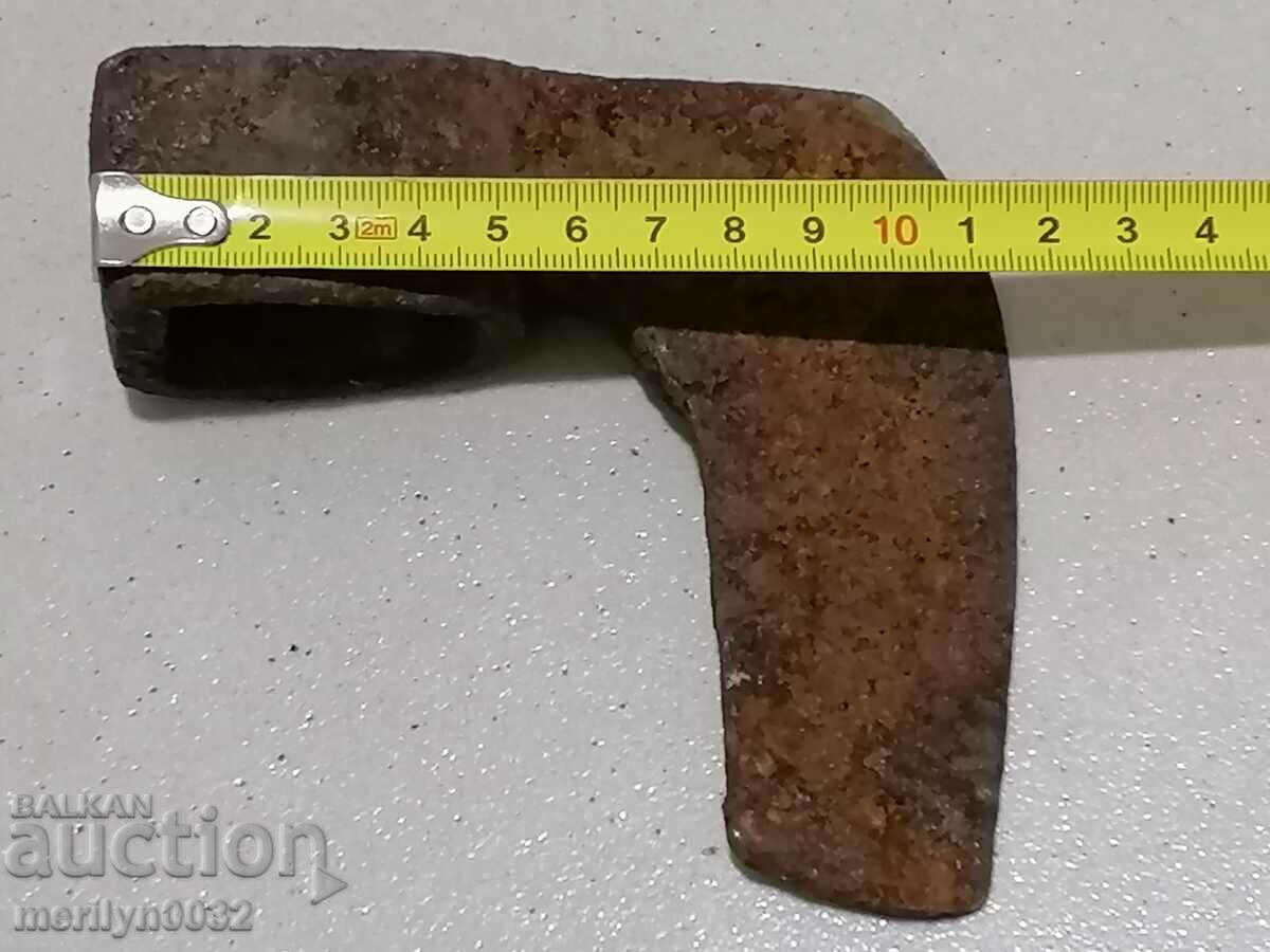 An old ax, a torso, a toothbrush wrought iron - 5 An old ax, a torso, a toothbrush wrought iron - 5