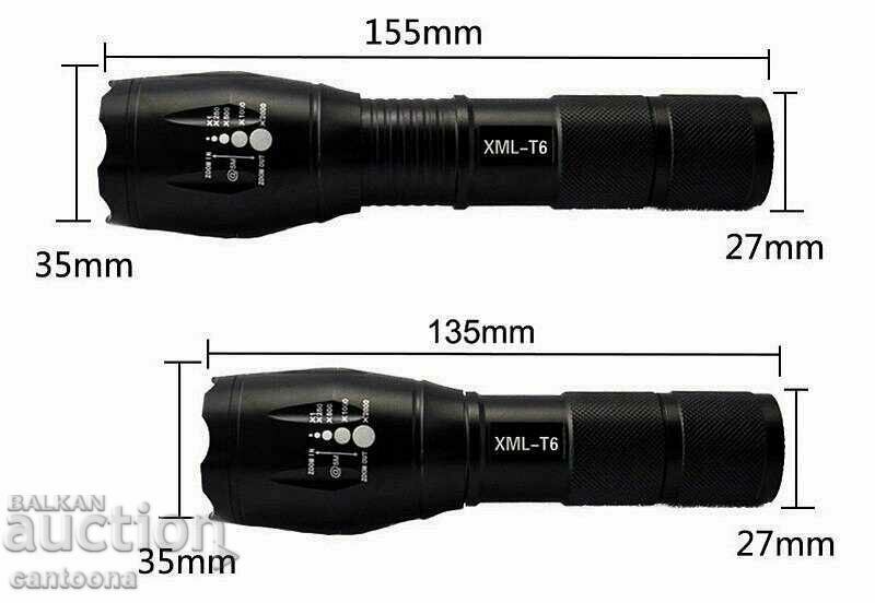 Delivery of BL-1831 - Powerful rechargeable T6 LED floodlight, metal housing Delivery of BL-1831 - Powerful rechargeable T6 LED floodlight, metal housing