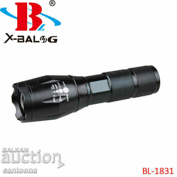 BL-1831 -Мощен акумулаторен T6 LED прожектор, метален корпус