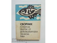 Collection of deep-frozen ocean fish cooking recipes