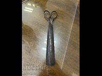 Large Turkish abaji scissors. #3920