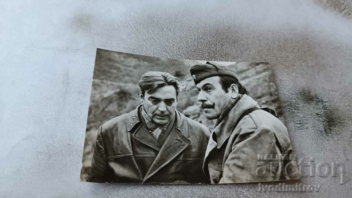 Postcard Lyubomir Kabakchiev and Georgi Georgiev