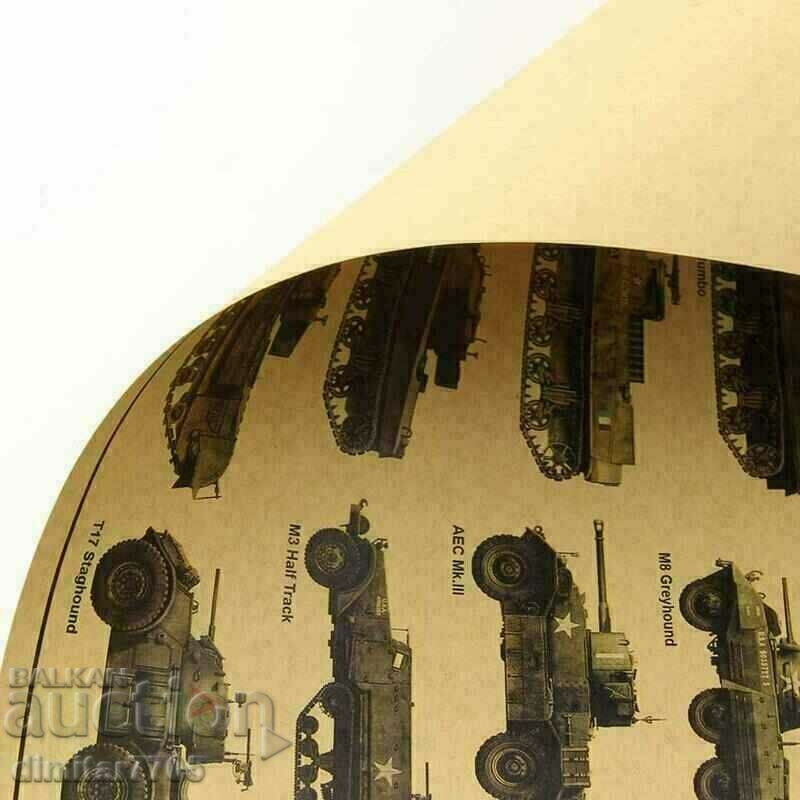 Auction Poster Poster tanks 35 / 51 cm Auction Poster Poster tanks 35 / 51 cm