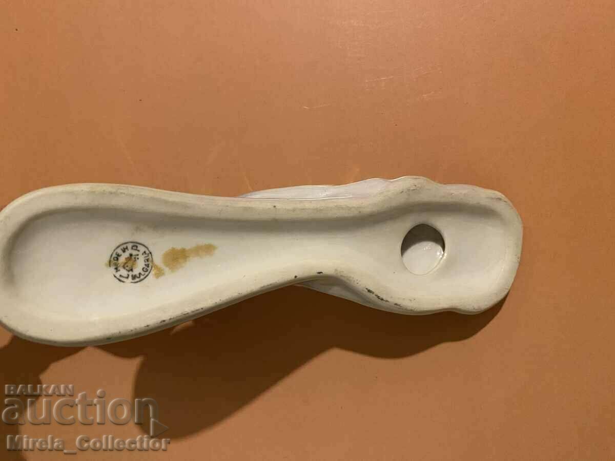 Δημοπρασία Πορσελάνινη φιγούρα παγώνι πορσελάνινο παγώνι Βουλγαρικό