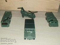 Fighting machines. Lot of Helicopter Jeep Armored Vehicles