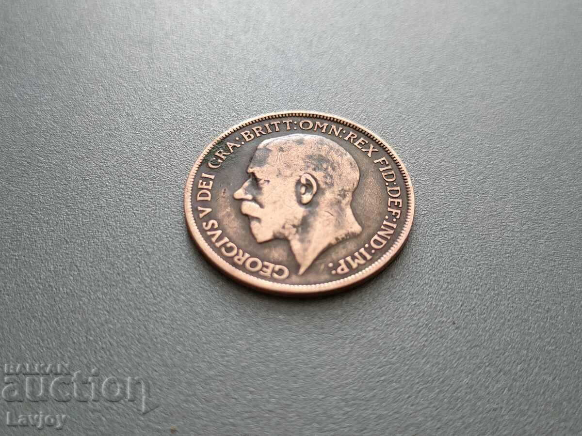 Delivery of One penny, 1921 Delivery of One penny, 1921