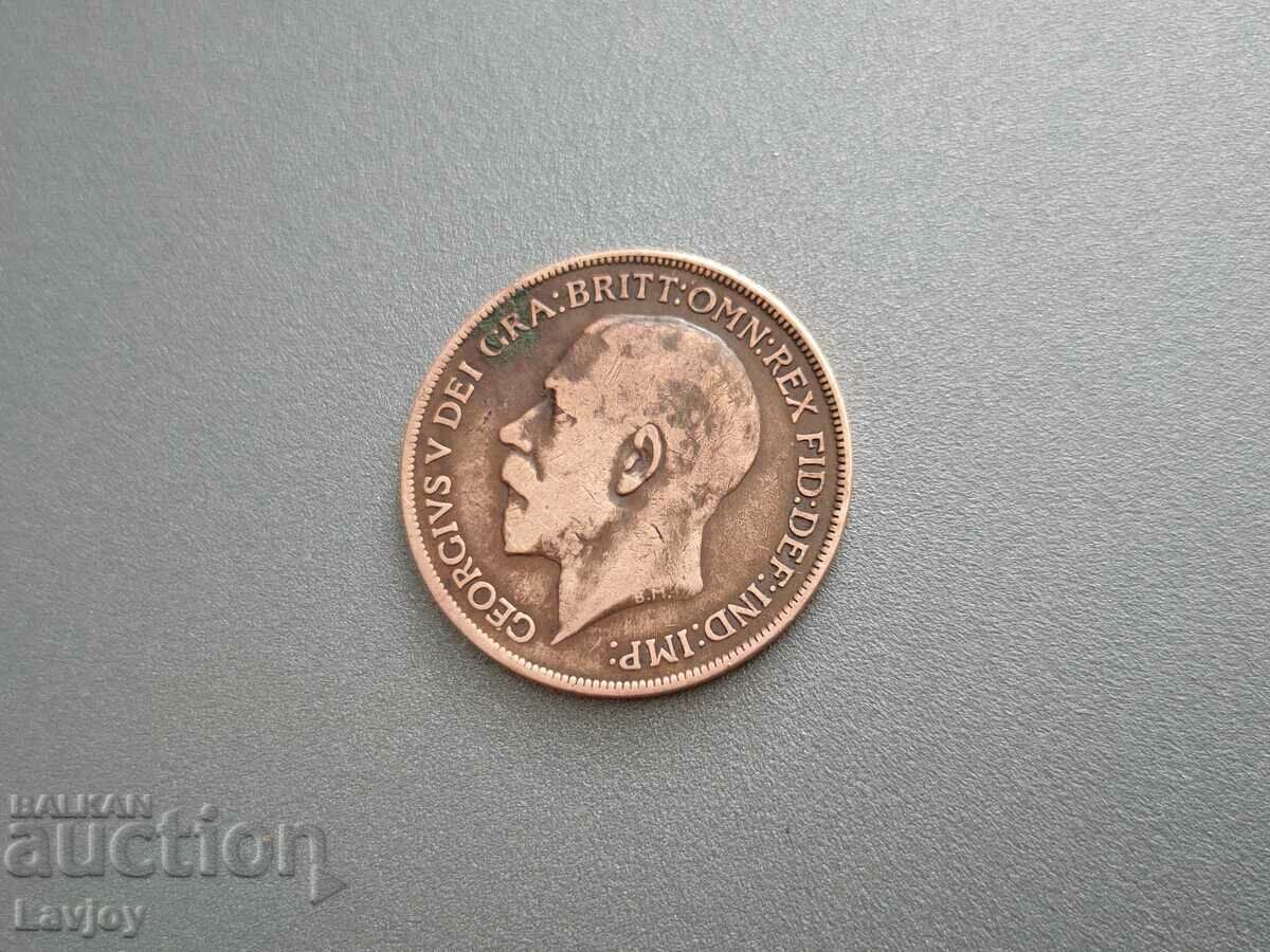 One penny, 1921 - 5 One penny, 1921 - 5