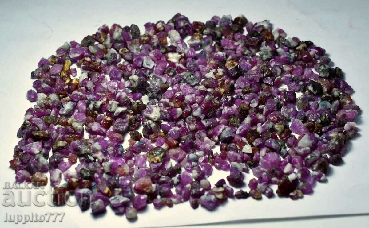 Δημοπρασία φυσικής όψης ρουμπινιού ποιότητας 160 γραμμάρια - 100 τεμάχια + Δημοπρασία φυσικής όψης ρουμπινιού ποιότητας 160 γραμμάρια - 100 τεμάχια +