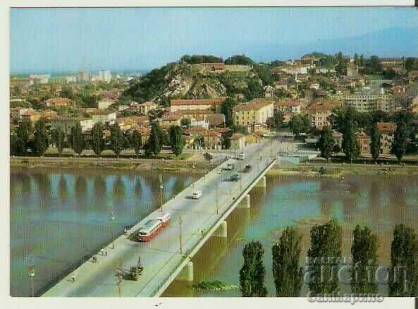 Картичка  България  Пловдив Мостът над  р.Марица 2*