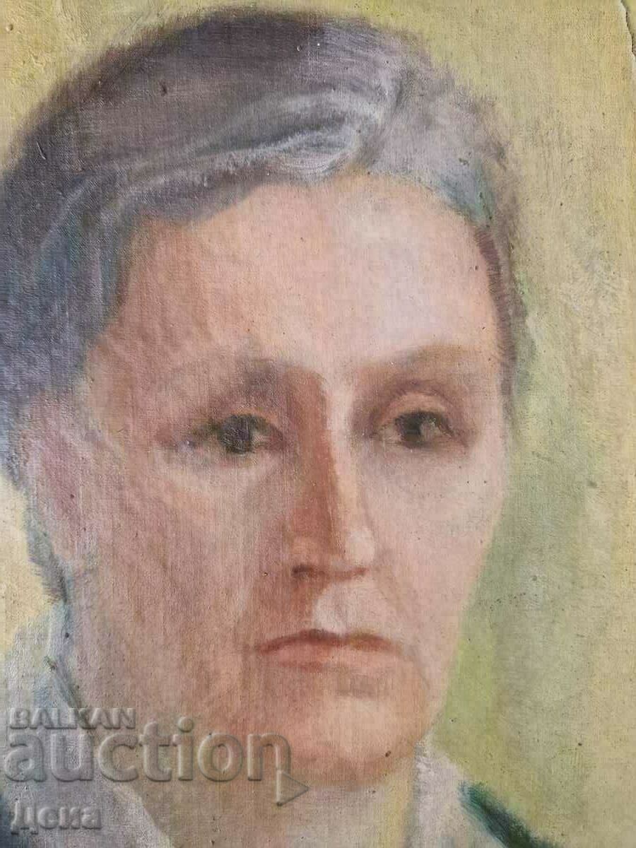 Y. Markova two-faced painting from the 40s. - 6 Y. Markova two-faced painting from the 40s. - 6