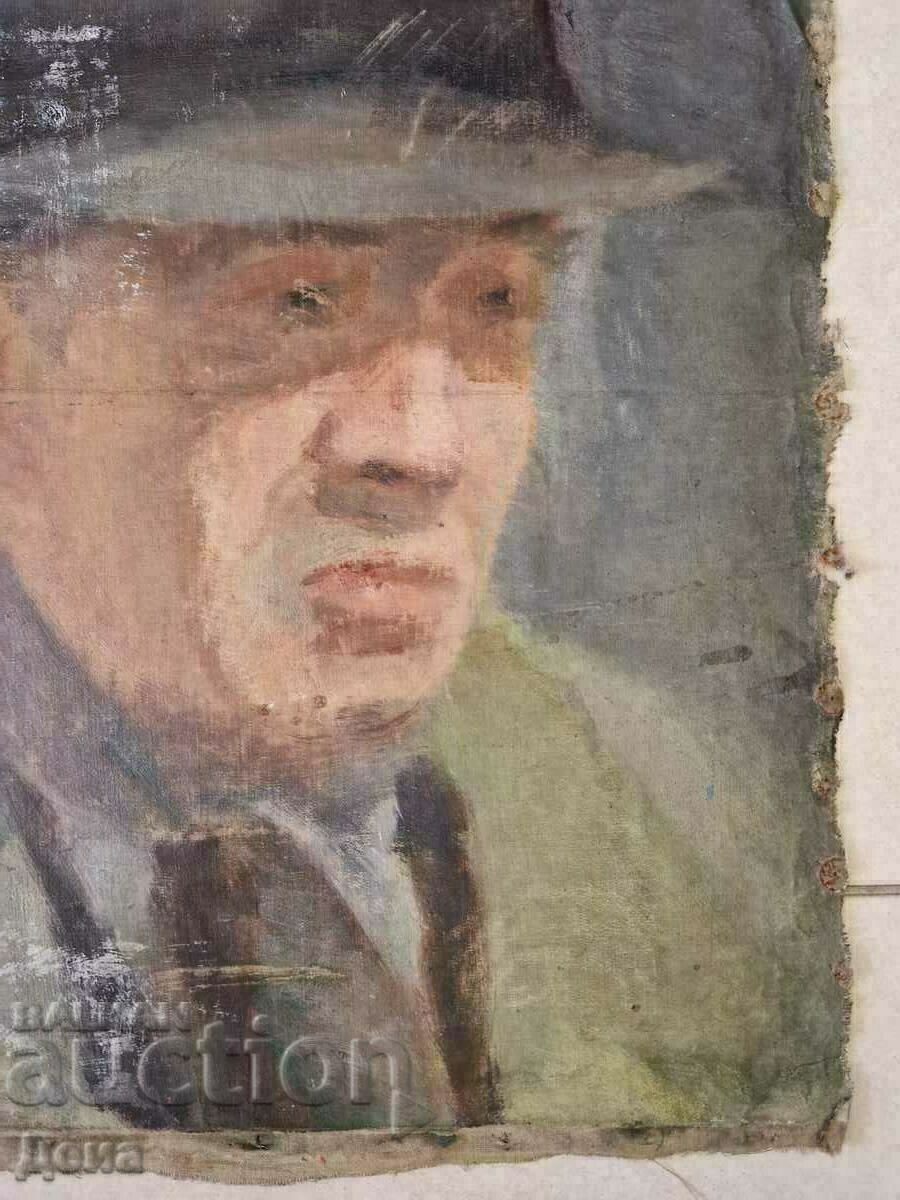 Delivery of Y. Markova two-faced painting from the 40s.