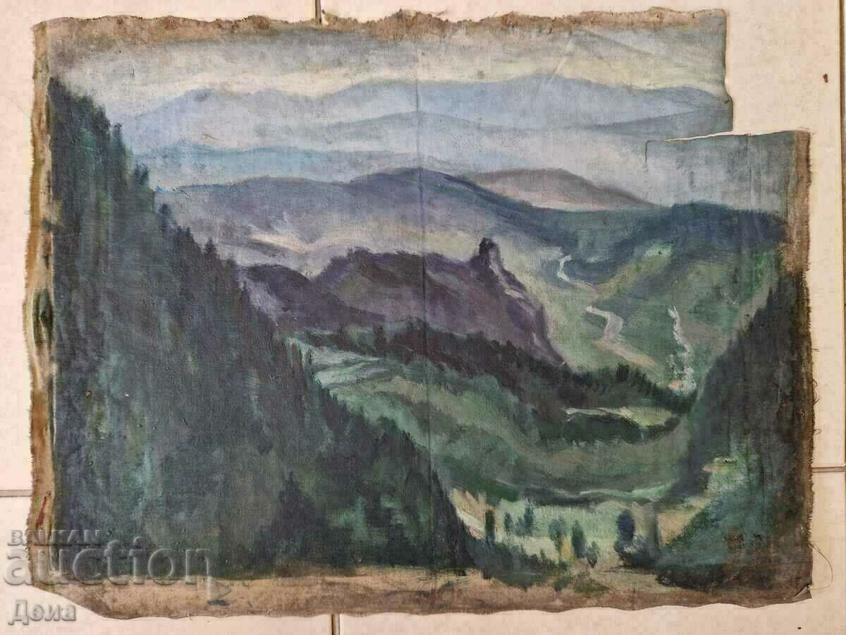 Y. Markova two-faced painting from the 40s. - 5