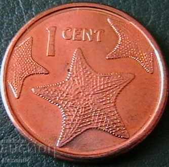 1 cent 2009, Bahamas