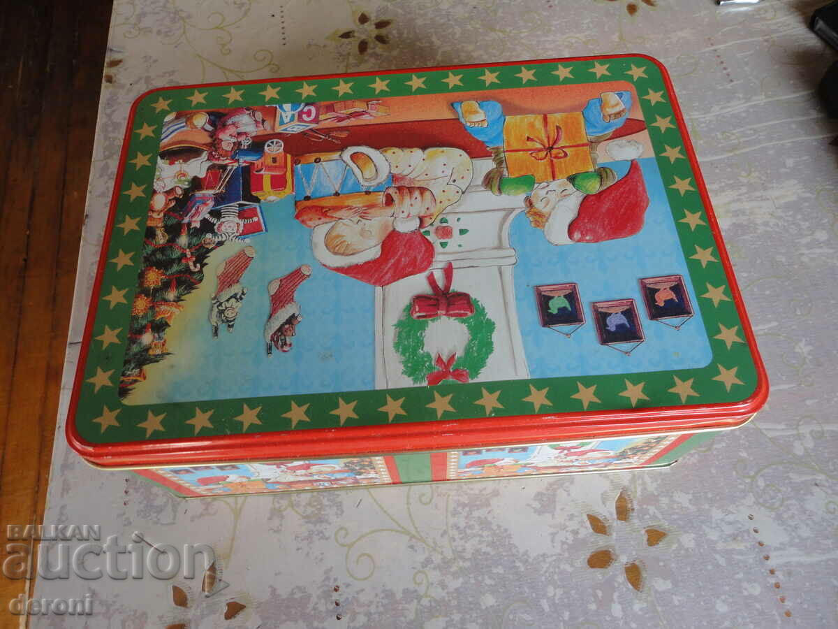 Δημοπρασία Λιθογραφικό κουτί λευκοσίδηρου 11