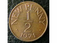 ½ penny 1971, Guernsey