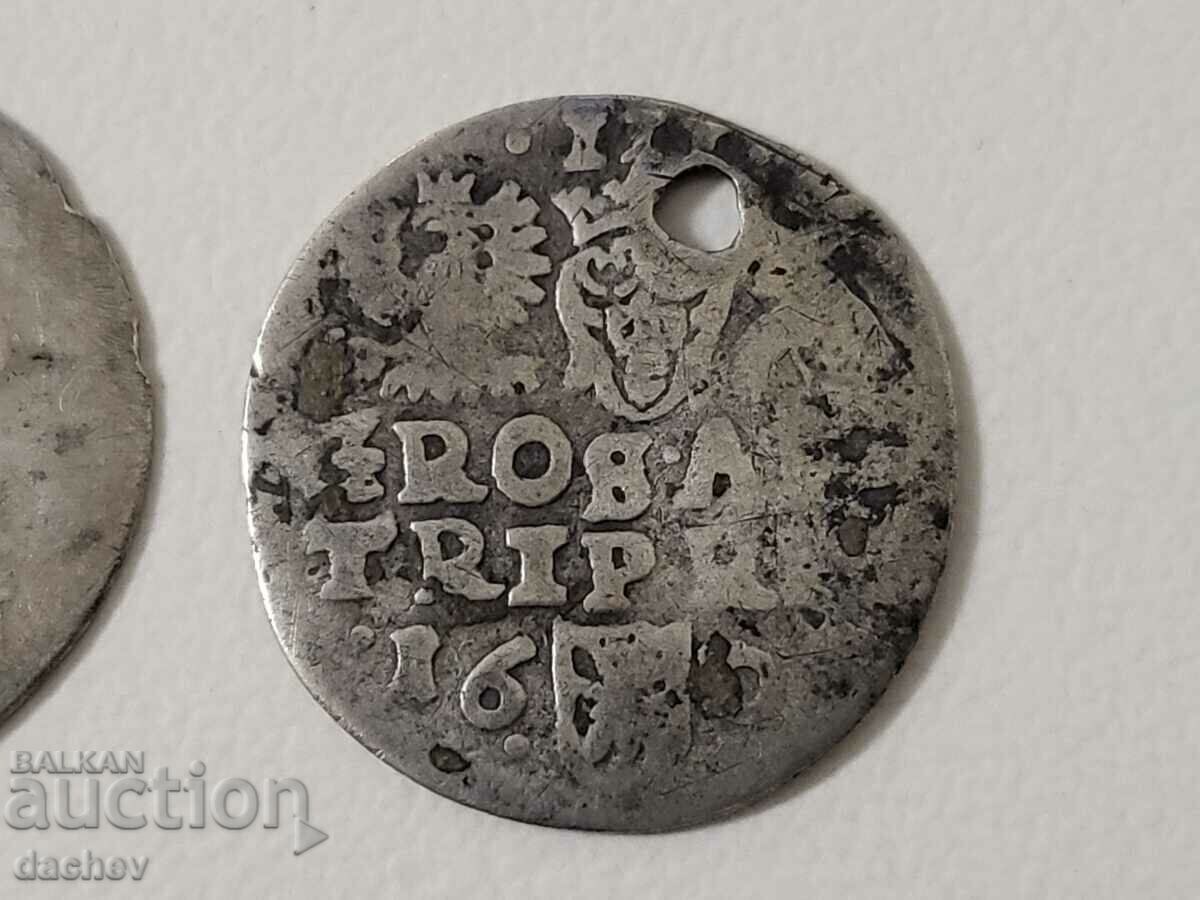 Δημοπρασία Παρτίδα 2 Σπάνιο ασήμι Sigismund Thaler Zloty Grosha 1591 Ασήμι Δημοπρασία Παρτίδα 2 Σπάνιο ασήμι Sigismund Thaler Zloty Grosha 1591 Ασήμι