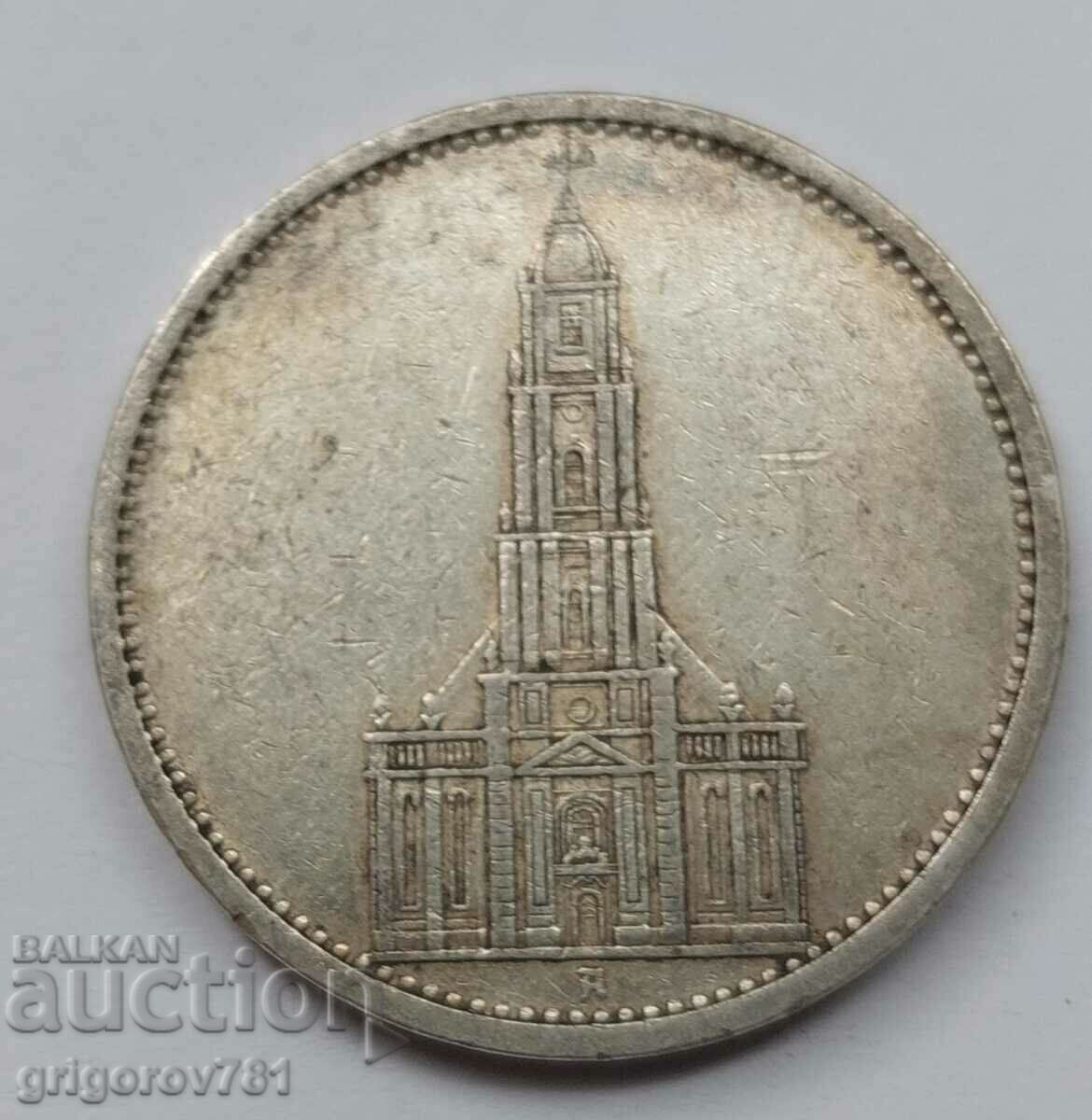 5 Mark Silver Γερμανία 1934 A III Reich Silver Coin #6 με τιμή € 16.87 | 32.99 BGN 5 Mark Silver Γερμανία 1934 A III Reich Silver Coin #6 με τιμή € 16.87 | 32.99 BGN