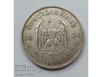 5 марки сребро Германия 1934 A III Райх  сребърна монета №6